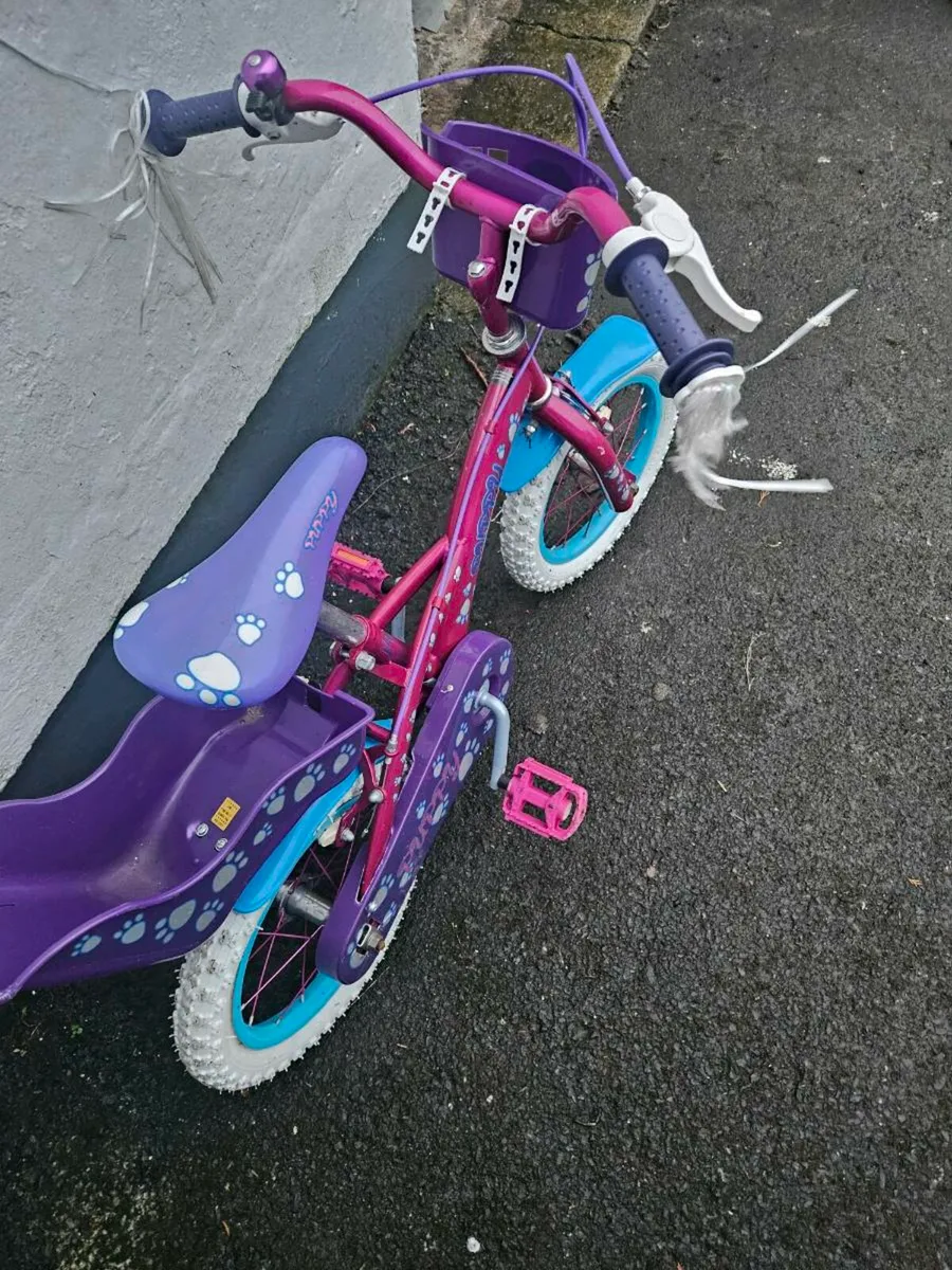 Girls 14" Puppy Bike - Image 3