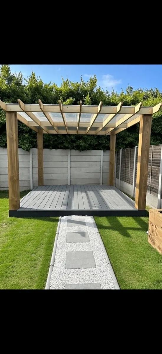 Garden shed / Pergolas / Decks/Wheelie bin storage - Image 4