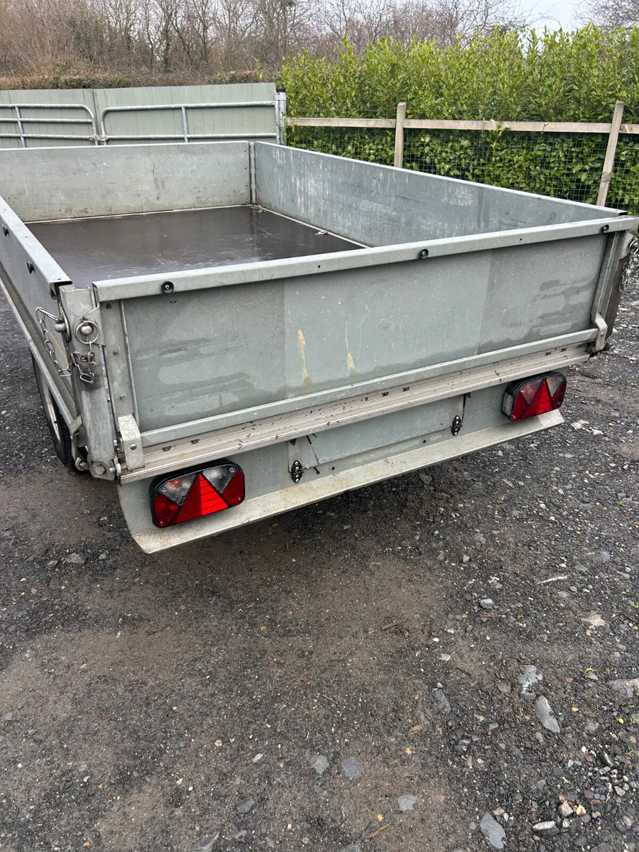Ifor Williams 8x5 Single Axle Dropside Trailer - Image 3