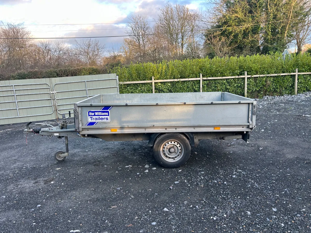 Ifor Williams 8x5 Single Axle Dropside Trailer - Image 1