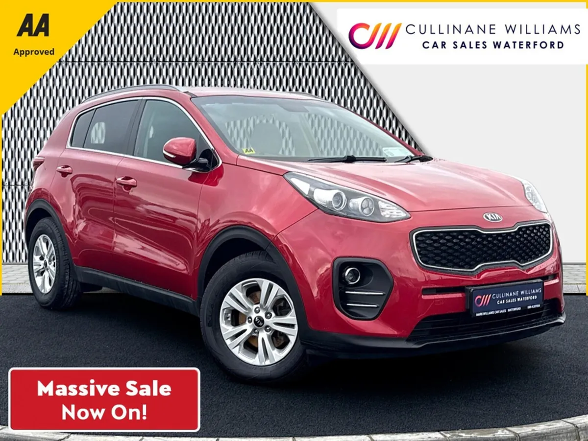 Kia Sportage 2017 LX MODEL 1.7CRDI 115BHP €68PW WI - Image 1
