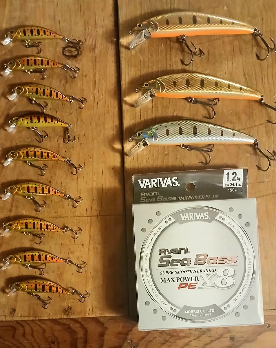 Fishing lures SMITH and line VARIVAS - Image 1