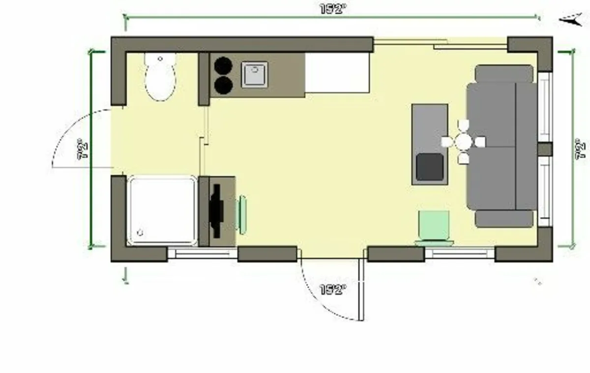 Modular bedsit apartment - Image 3