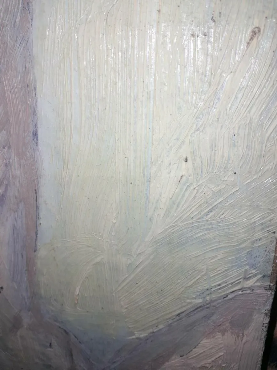 Large painting of a lady - Image 3