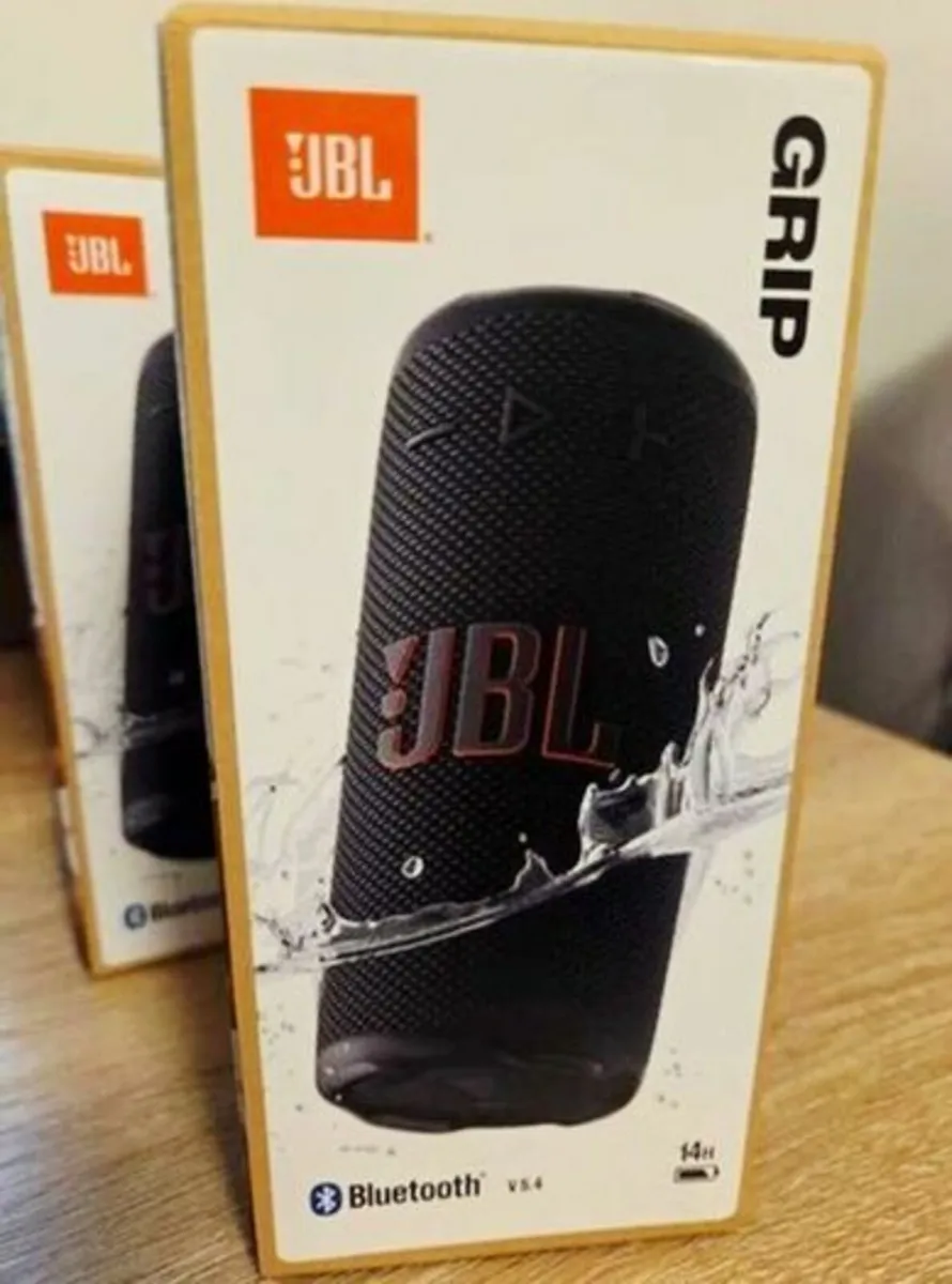 JBL Grip Portable Bluetooth Speaker - Black