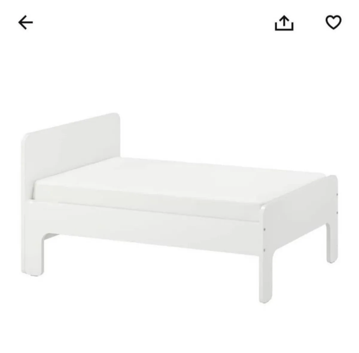 Extendable toddler bed - Image 1