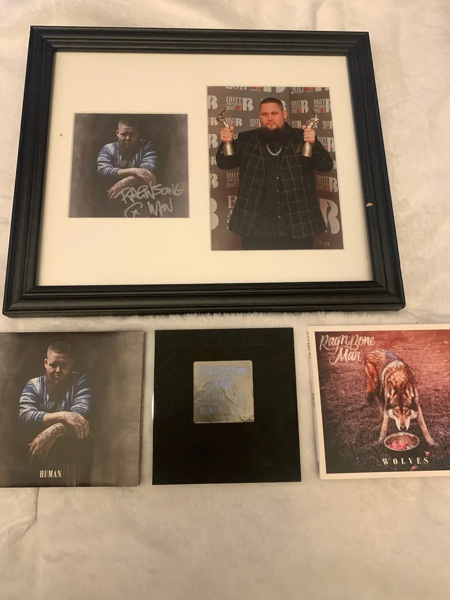 Ragn bone man  signed 3  CDs with it - Image 2