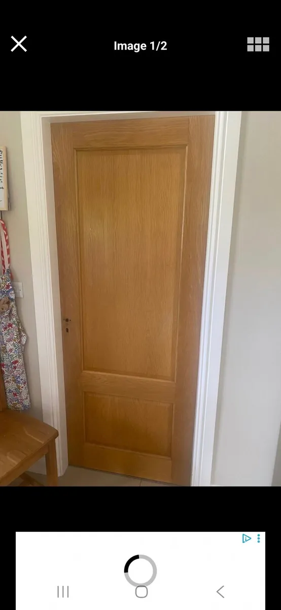 Solid oak internal doors - Image 1