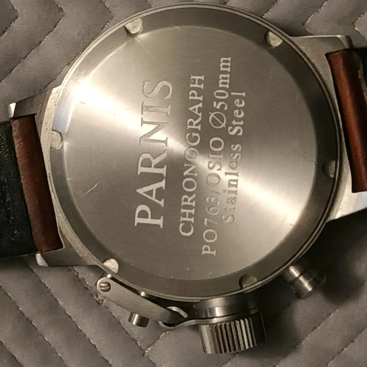 Parnis Lefty Big Dial Watch - Image 2