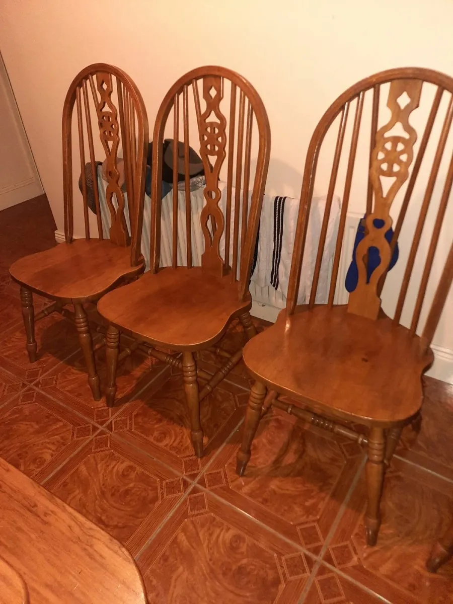 Vintage kitchen chairs - Image 4