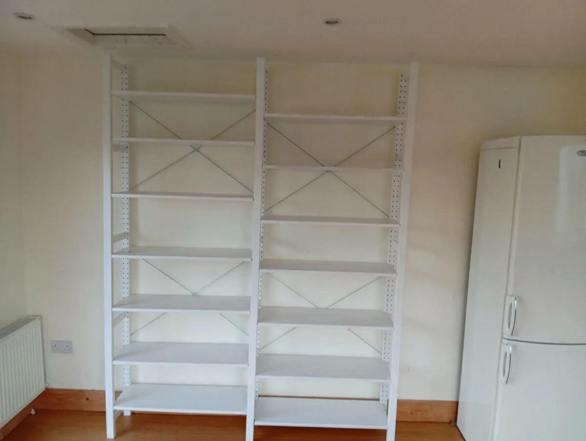 White Shelving unit - Image 1
