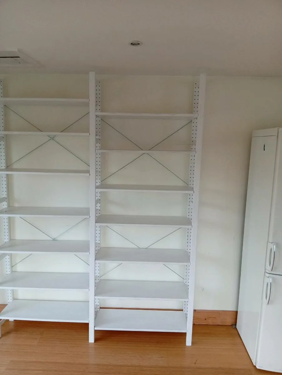 White Shelving unit - Image 2