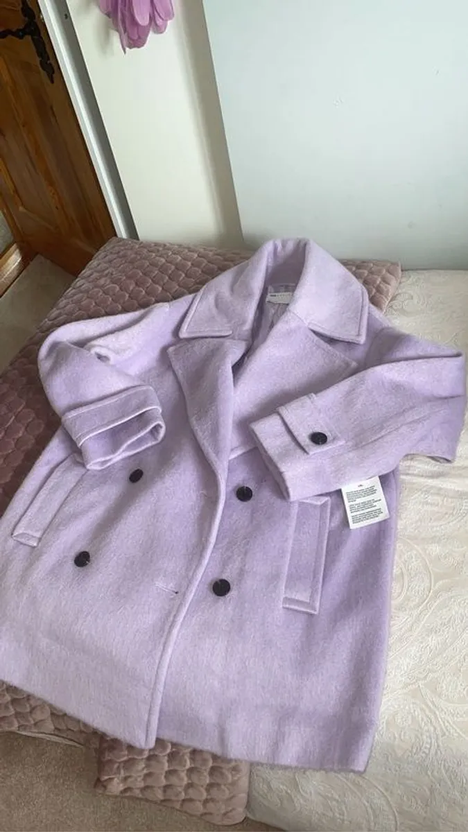 Oversized Lilac Coat - Image 1