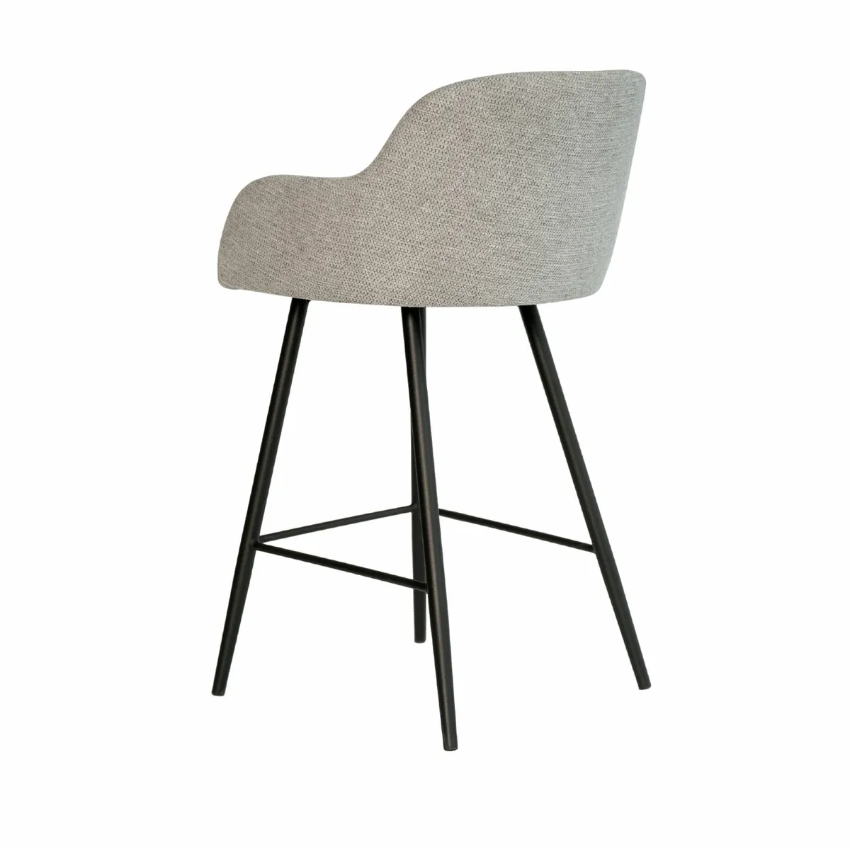 Marco Modern Upholstered Bar Stool with Armrests - Image 4
