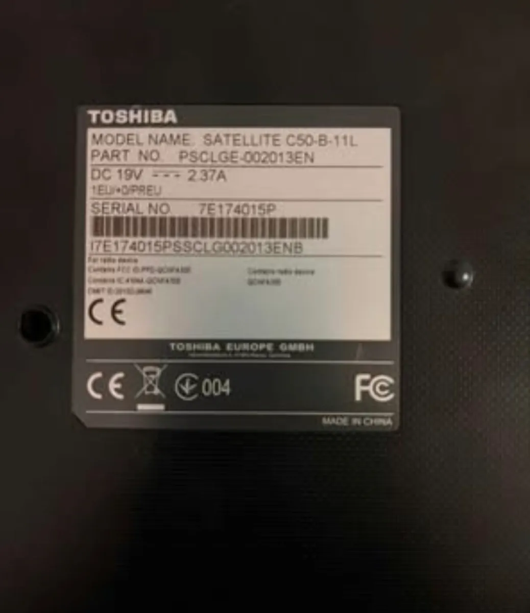TOSHIBA SATELLITE S50-B, 15.6"
WORKING PERFECT  PE - Image 4