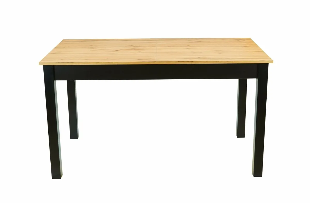 WotanExtend Black Oak Dining Table - Image 4