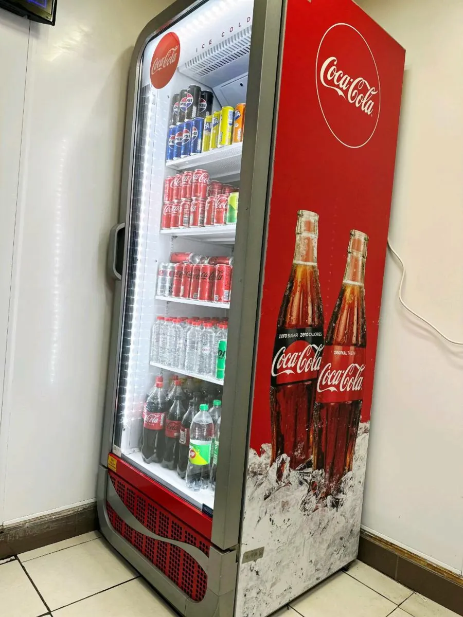 Refrigerator display cooler Coca-Cola fridge - Image 1