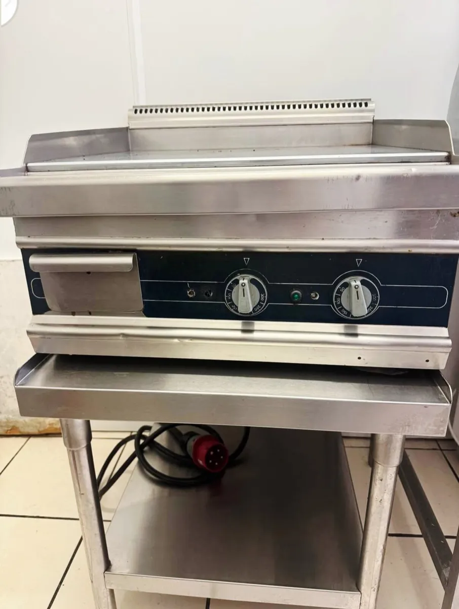 Commercial Electric Griddle Flat Top Grill / - Image 1
