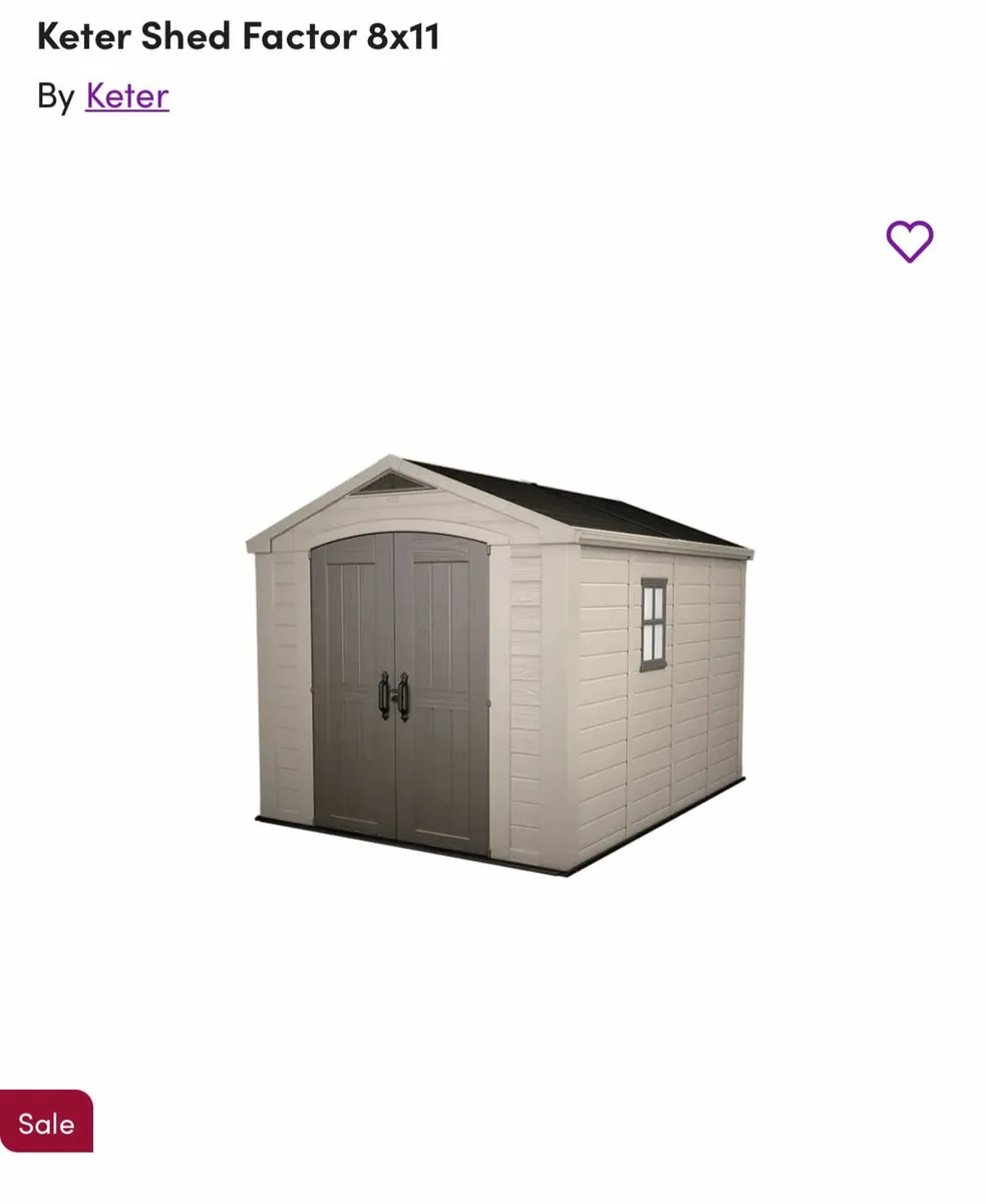 Brand new shed 8x11
