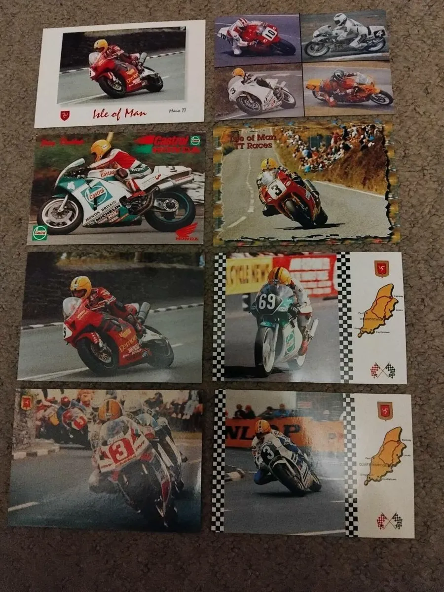 Joey Dunlop TT Postcards - Image 1