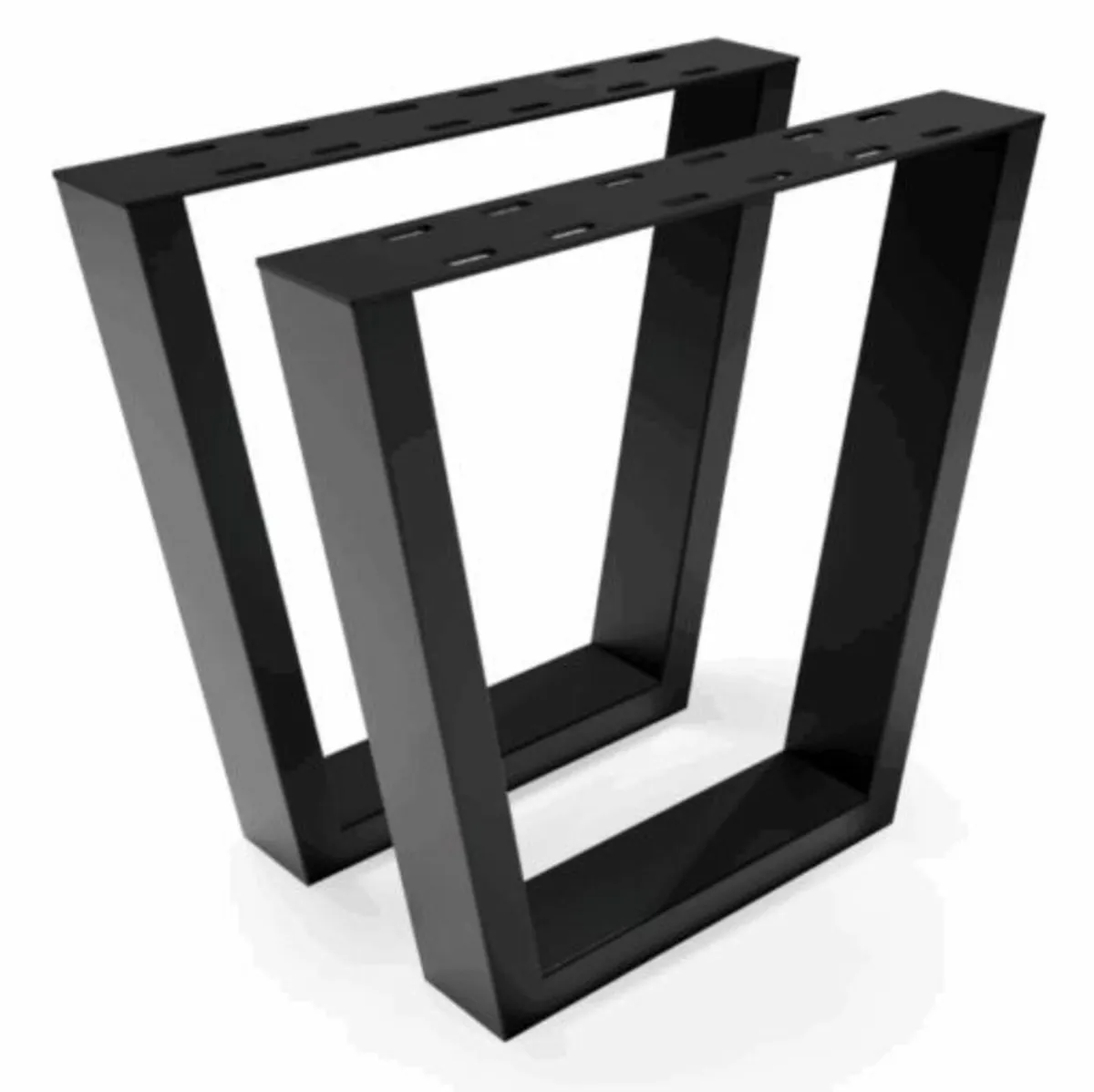 Metal Table Legs Type V Loft Style 44×40 cm - Image 1