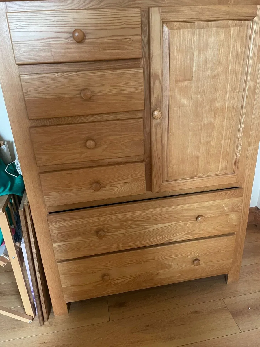 Solid Oak Cabinet