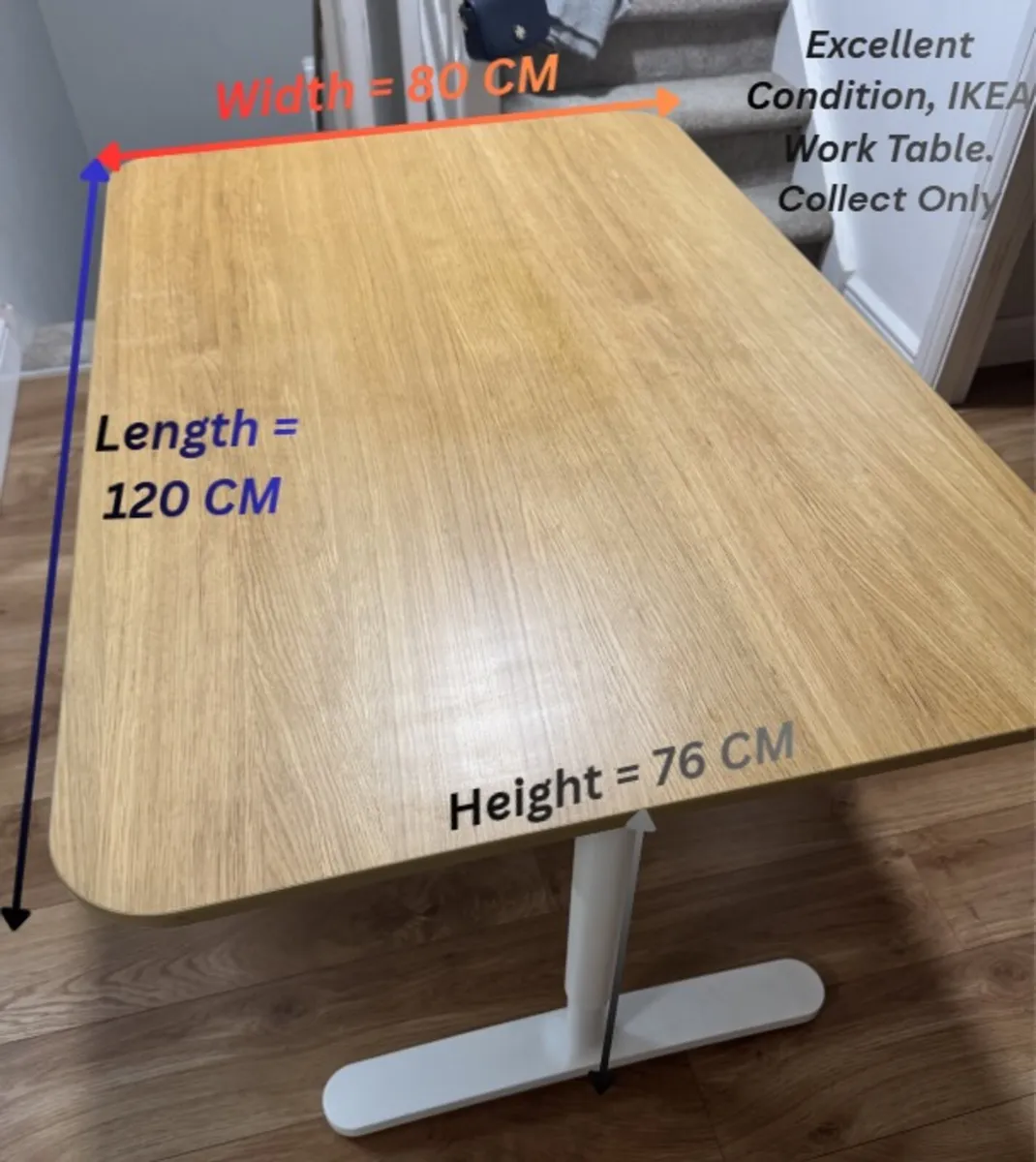 Excellent Condition Work Table Collect Only - Image 1