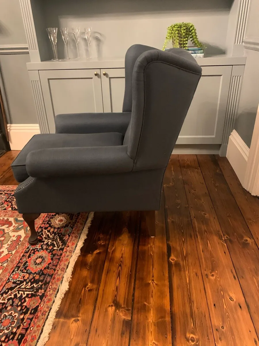 Wing Back Library Chair - Image 3