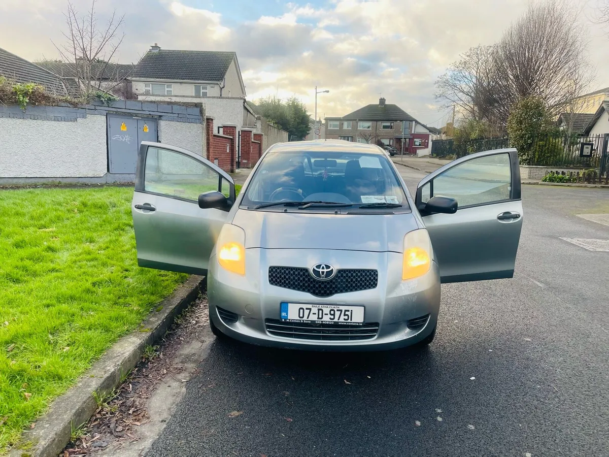 Toyota Yaris 2007 Patrol ValidNCT €2700 negotiabl - Image 3