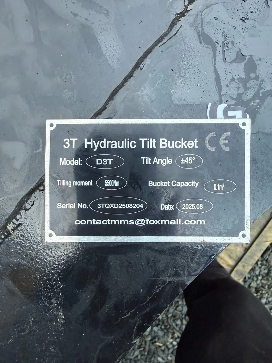 40mm pin tilting bucket - Image 1