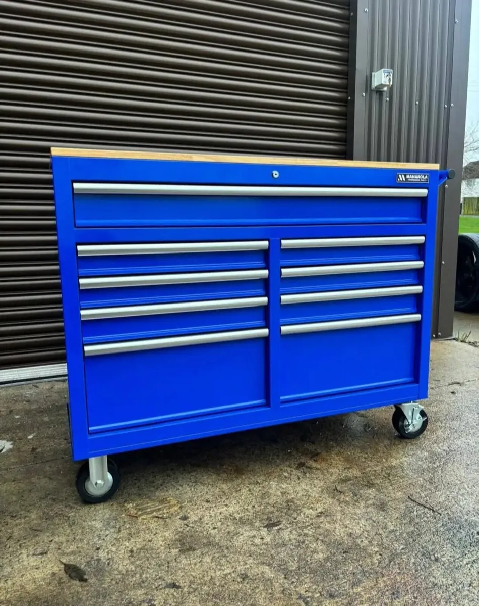 46inch 9-Drawer Empty Storage Cabinet - Image 1