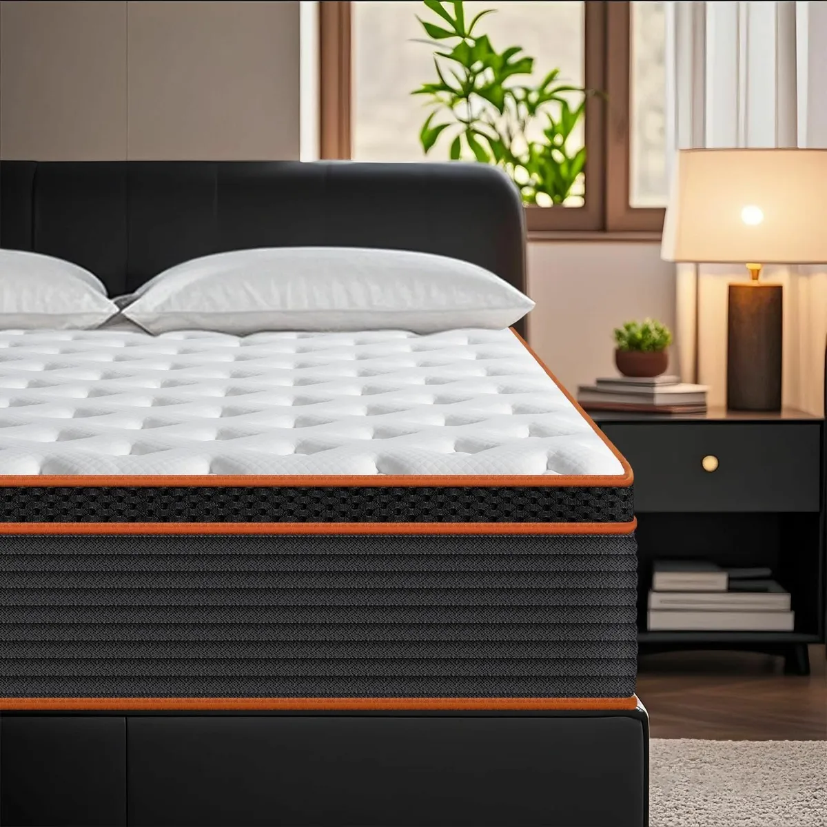 Single Size Mattress 3FT 10.6 Inch Deep Gel - Image 2