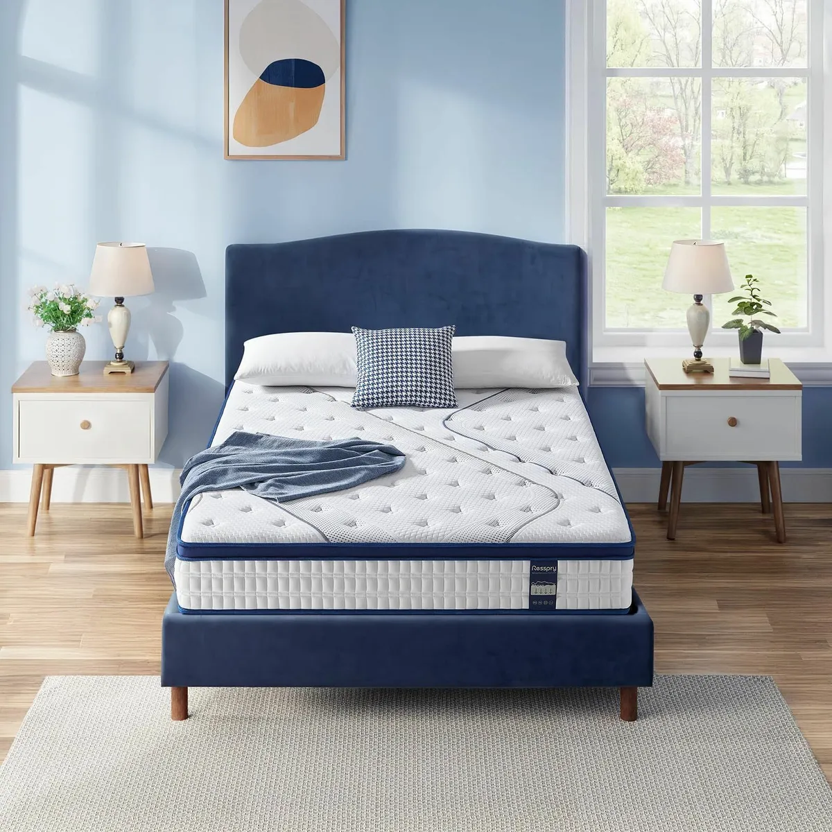 Double Mattress 10.3Inch Memory Foam with 7-Zone - Image 2