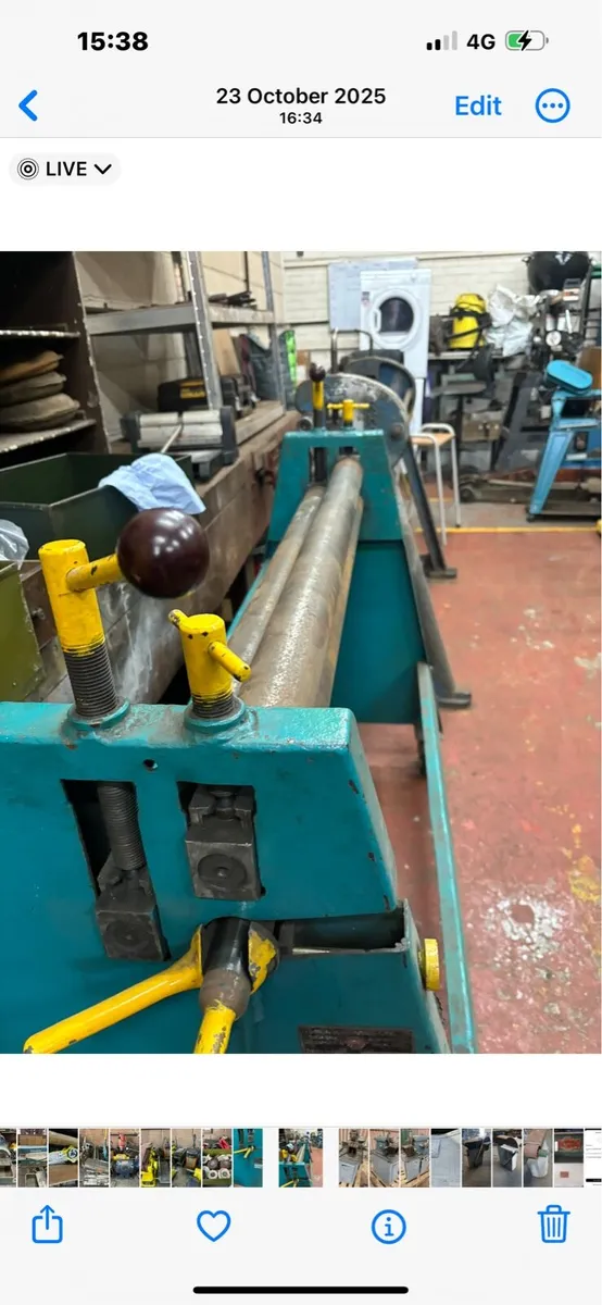 Edwards  5’ pinch rolls on wheels 2.5MM - Image 2