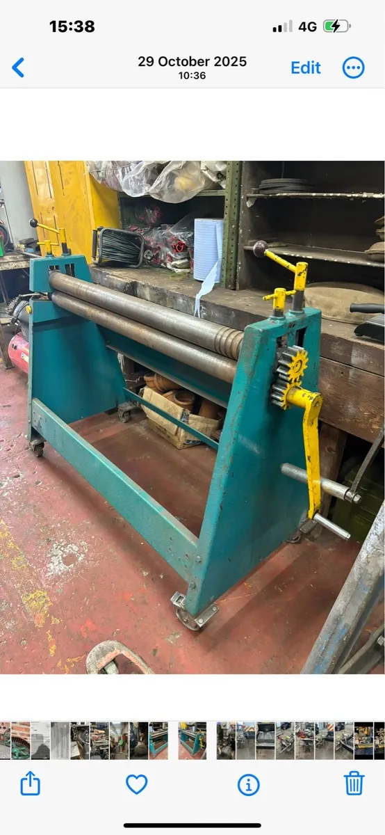 Edwards  5’ pinch rolls on wheels 2.5MM - Image 3