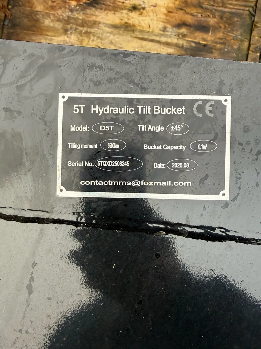 45mm pin tilting bucket - Image 1