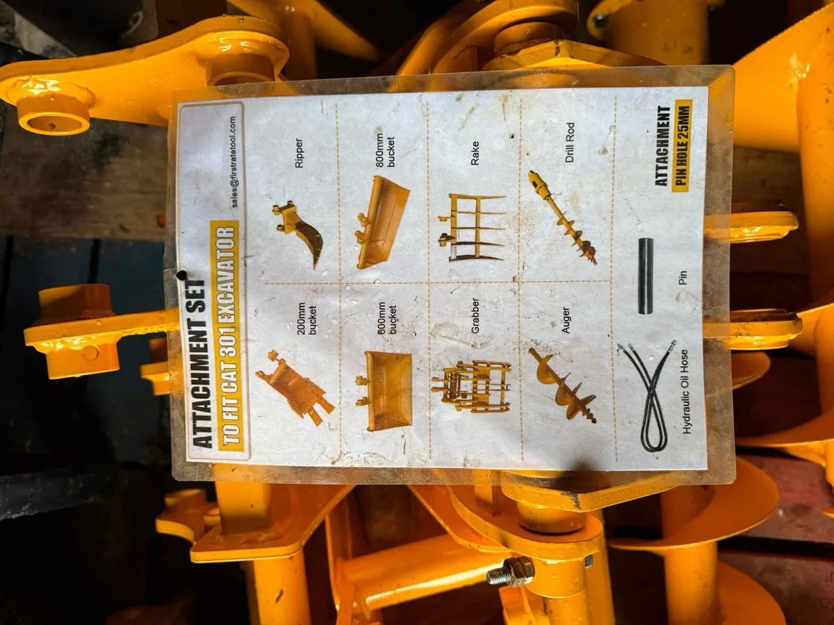 30mm pin digger attachment set - Image 1