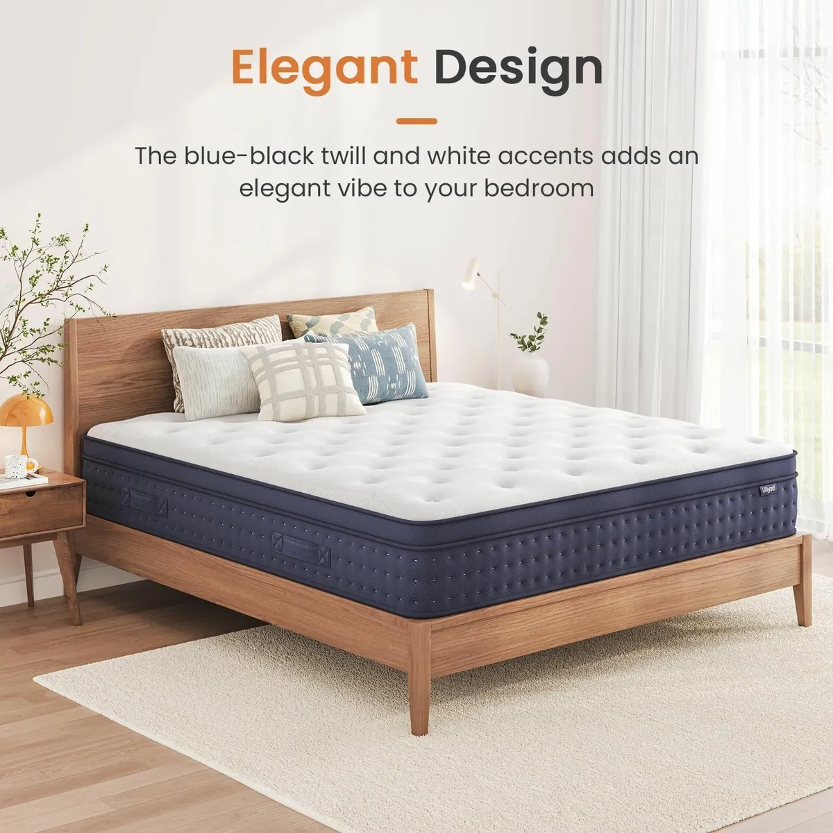 4FT6 Double Mattress 10 Inch Gel Memory Foam - Image 2