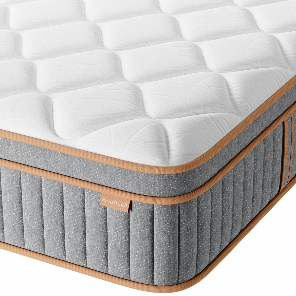 Double Mattresses 10.6Inch Hybrid Mattress Bed - Image 1