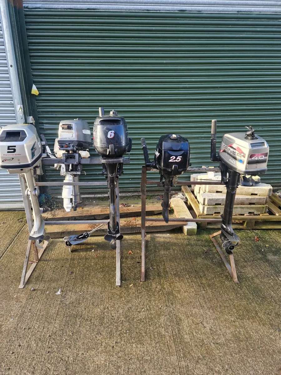 selection  of outboard motors - Image 1