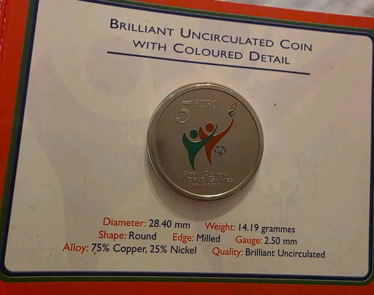 2003 SPECIAL OLYMPICS WORLD SUMMER GAMES
5 EURO - Image 2