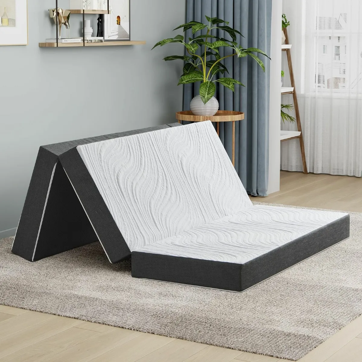 Folding Mattress 150x200x10 King Foldable Memory - Image 1