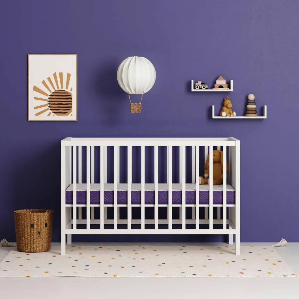 - SurfaceDuo Cot Mattress 140 x 70 Pocket Sprung - Image 2