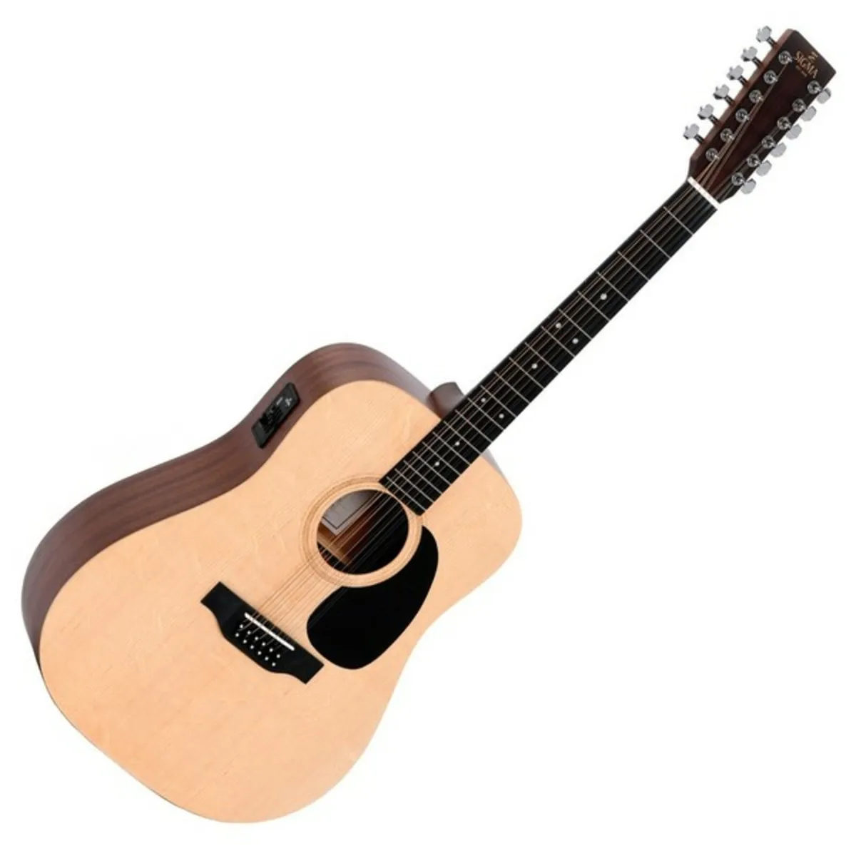 Sigma DM12E 12 string guitar. - Image 1