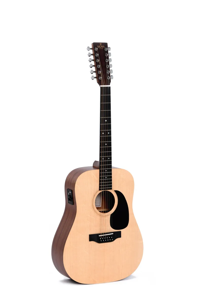 Sigma DM12E 12 string guitar. - Image 2