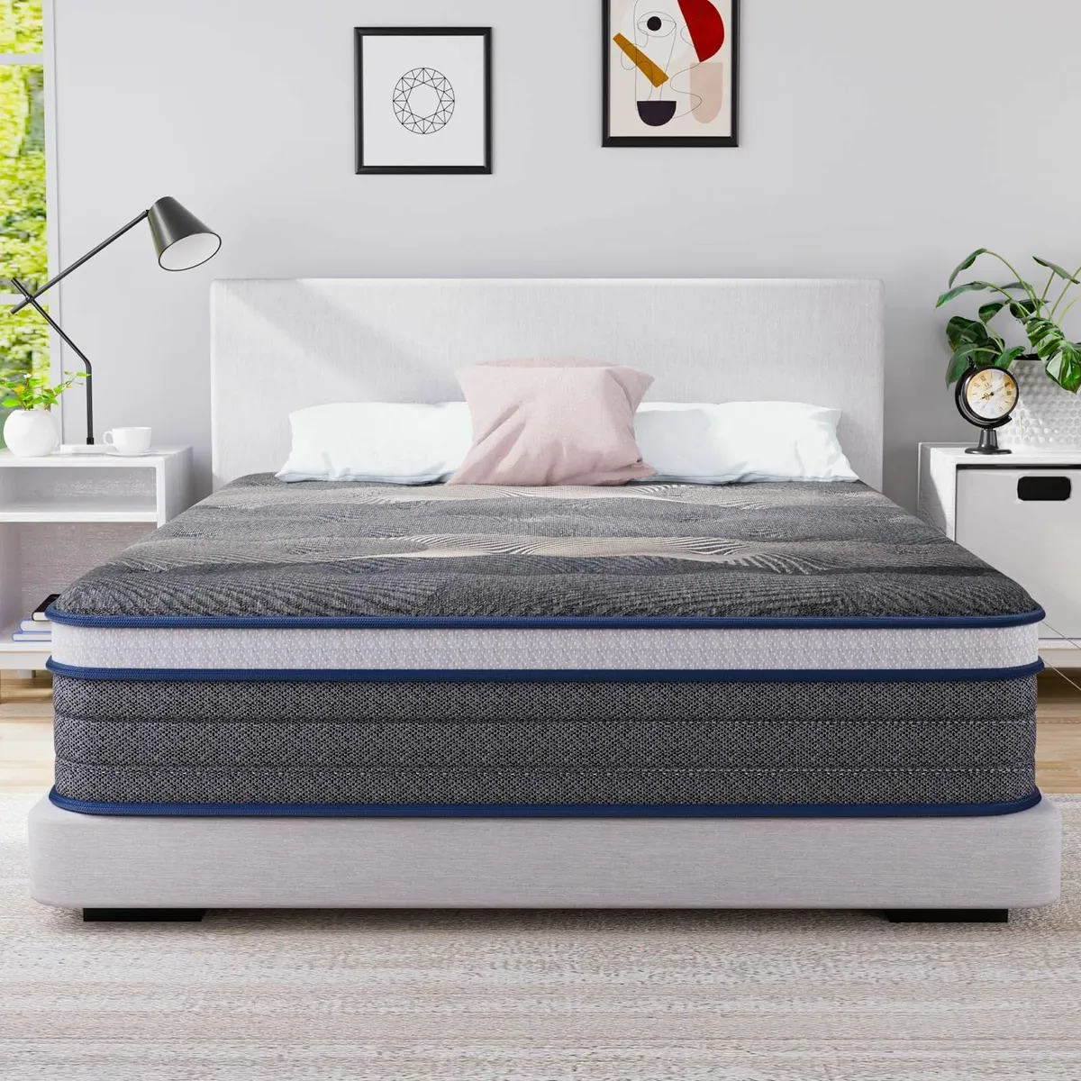 Frideko 25cm Single Mattress Pocket Sprung 3FT - Image 1