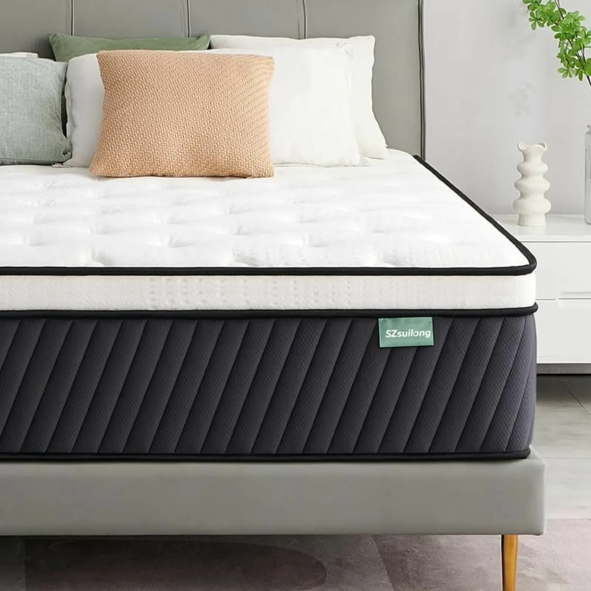 Single Mattress 12 Inch 3FT Orthopedic Hybrid - Image 1