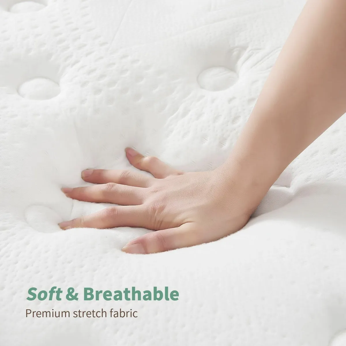 Single Mattress 12 Inch 3FT Orthopedic Hybrid - Image 3