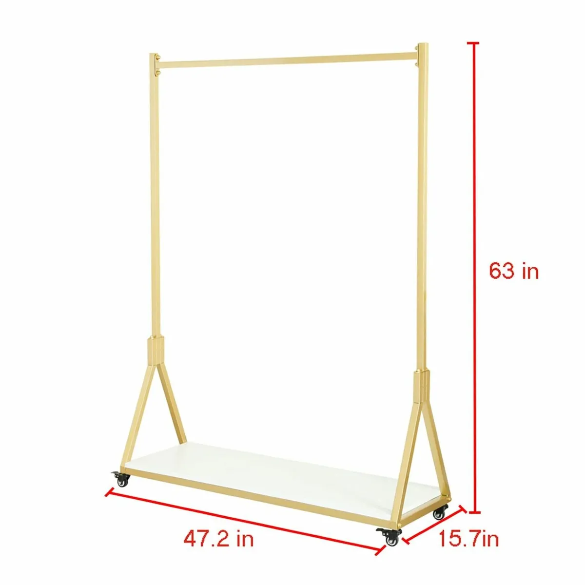 Modern Simple Heavy Duty Metal and Wood Rolling - Image 2