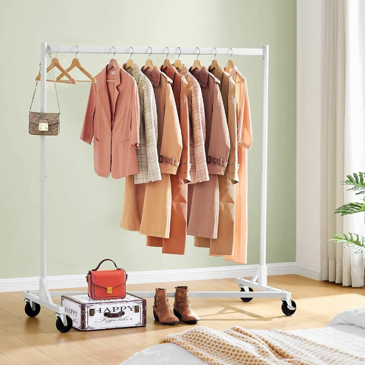 Z Rack Rolling Clothes Racks with Z-Base Heavy - Image 2